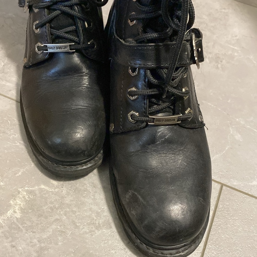Mens Harley Davidson faded glory boots - Picture 7 of 12